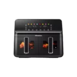 Hisense Air Fryer 8L 2700W Dual Basket (H08BK2S1)