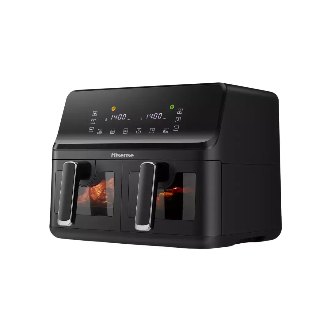 Hisense Air Fryer 8L 2700W Dual Basket (H08BK2S1)