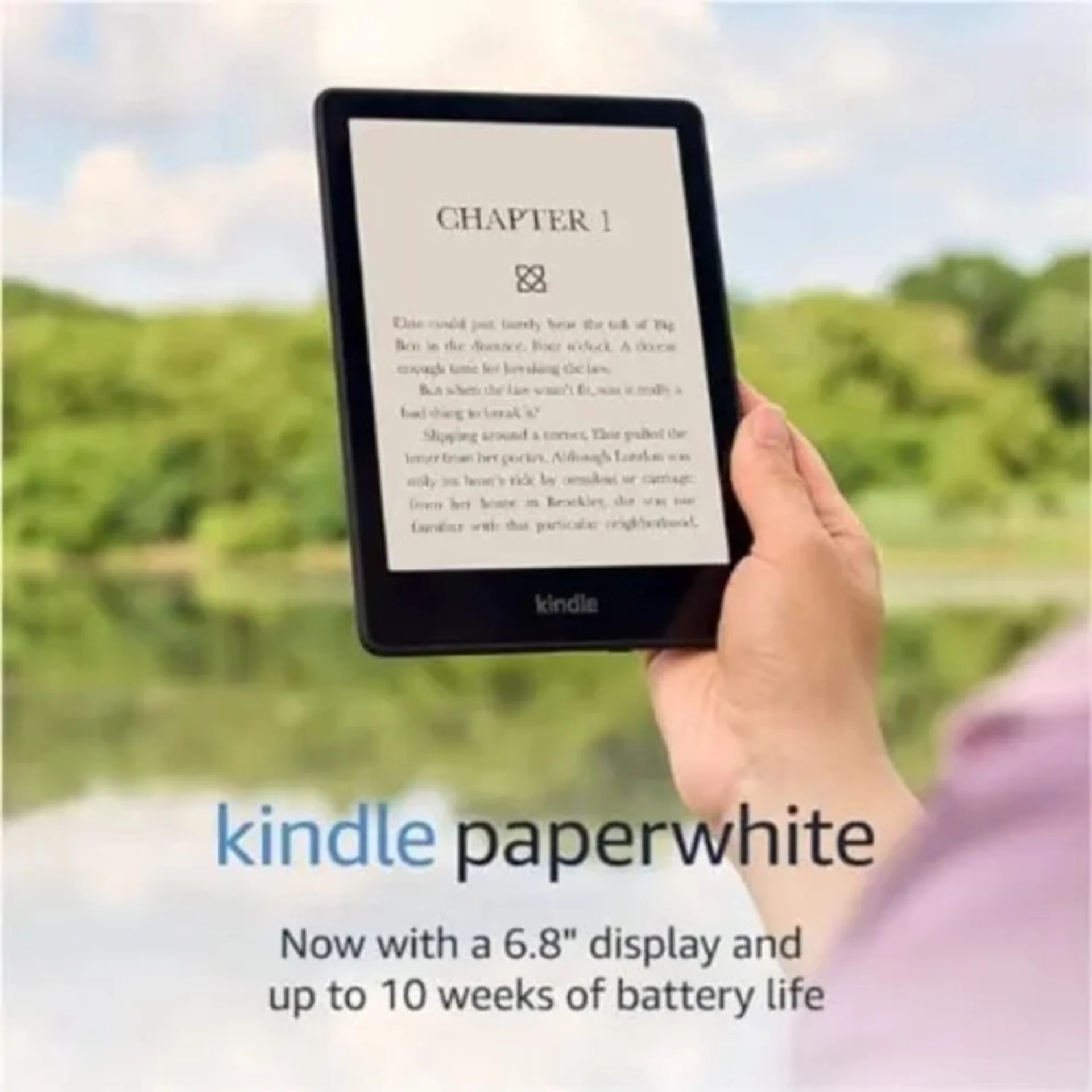 Amazon Kindle Paperwhite 16GB – 6.8″ Display & Adjustable Warm Light – Black