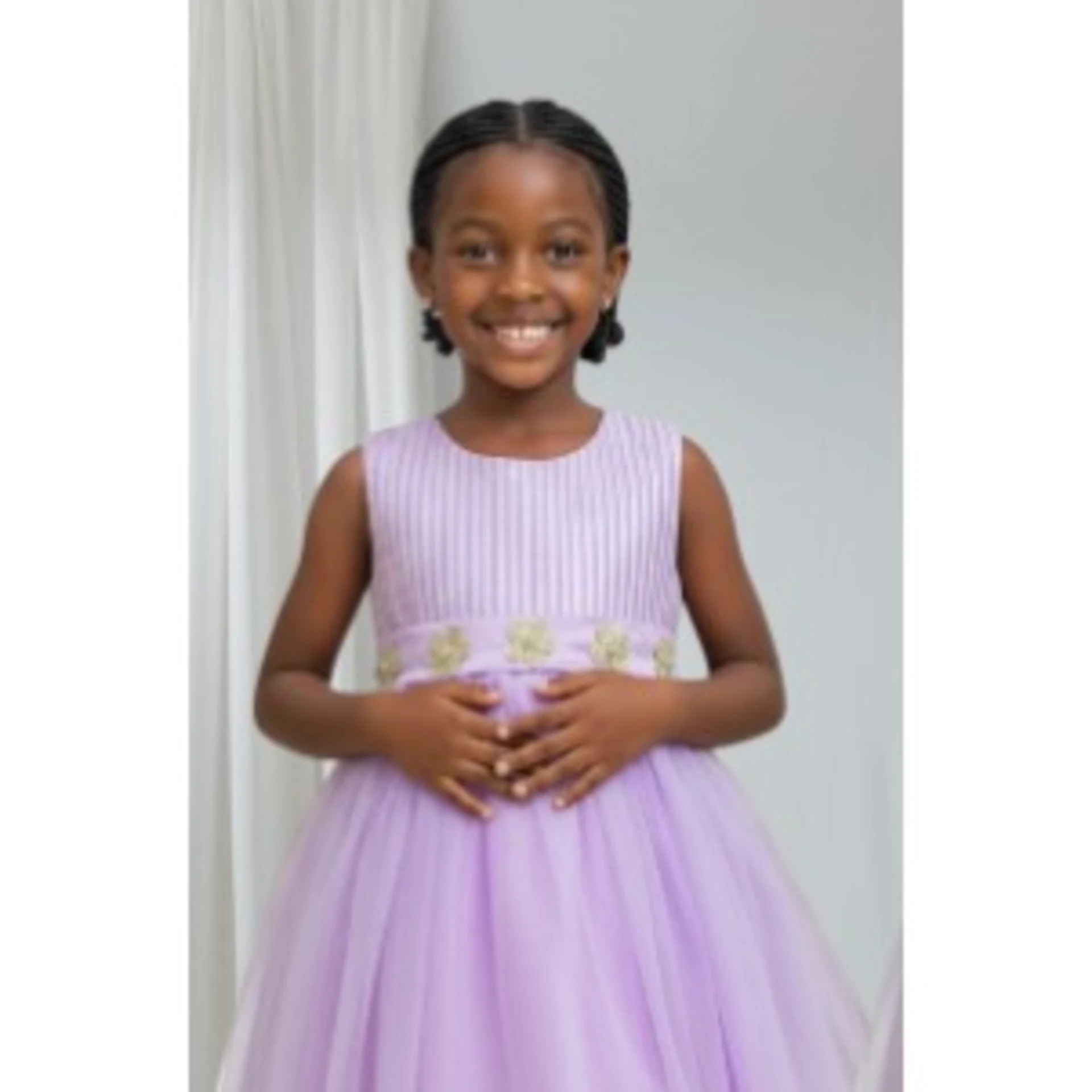 Purple Children Dress