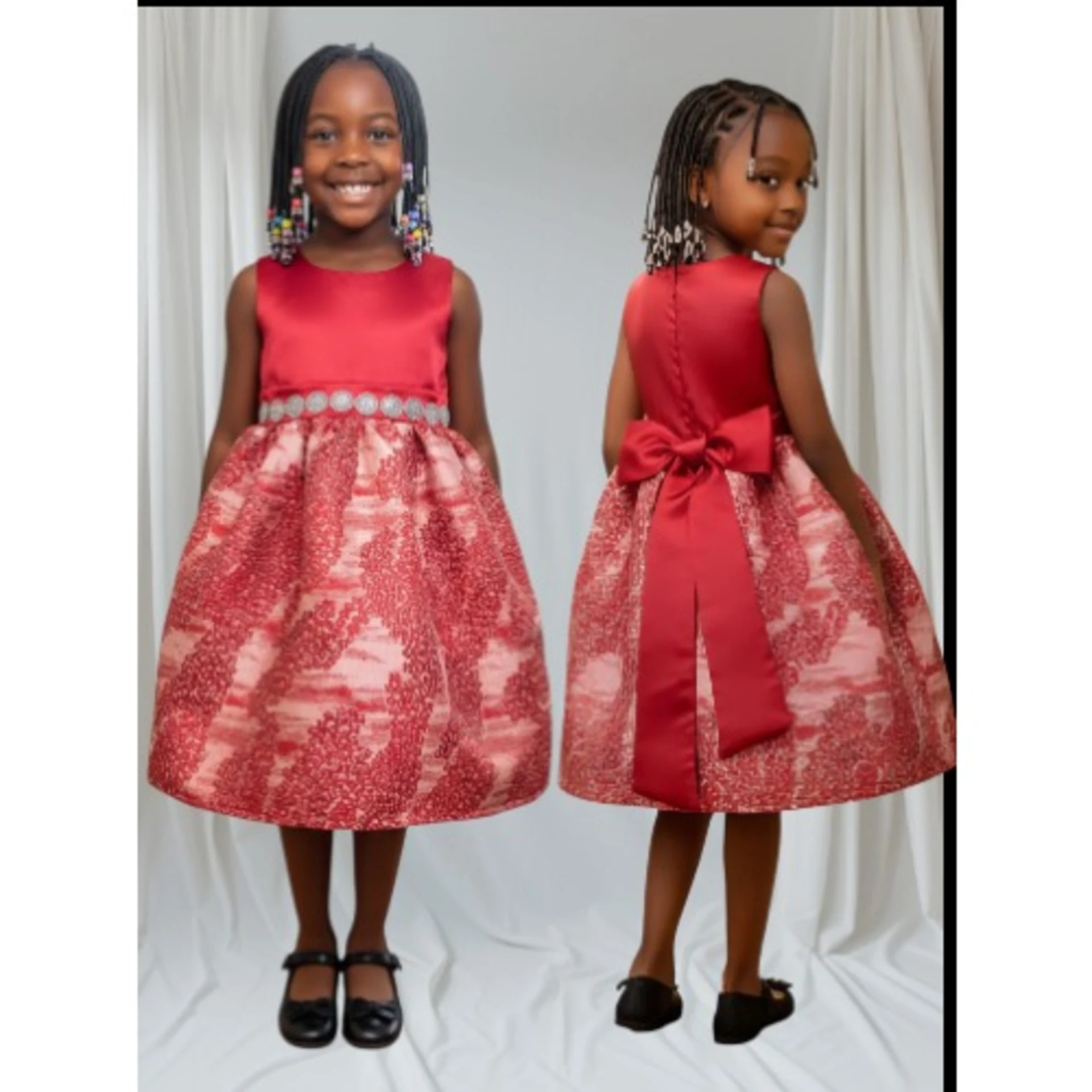 Red Children Dress