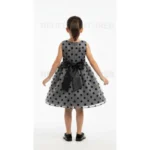 Polkadot Sleeveless Children Gown