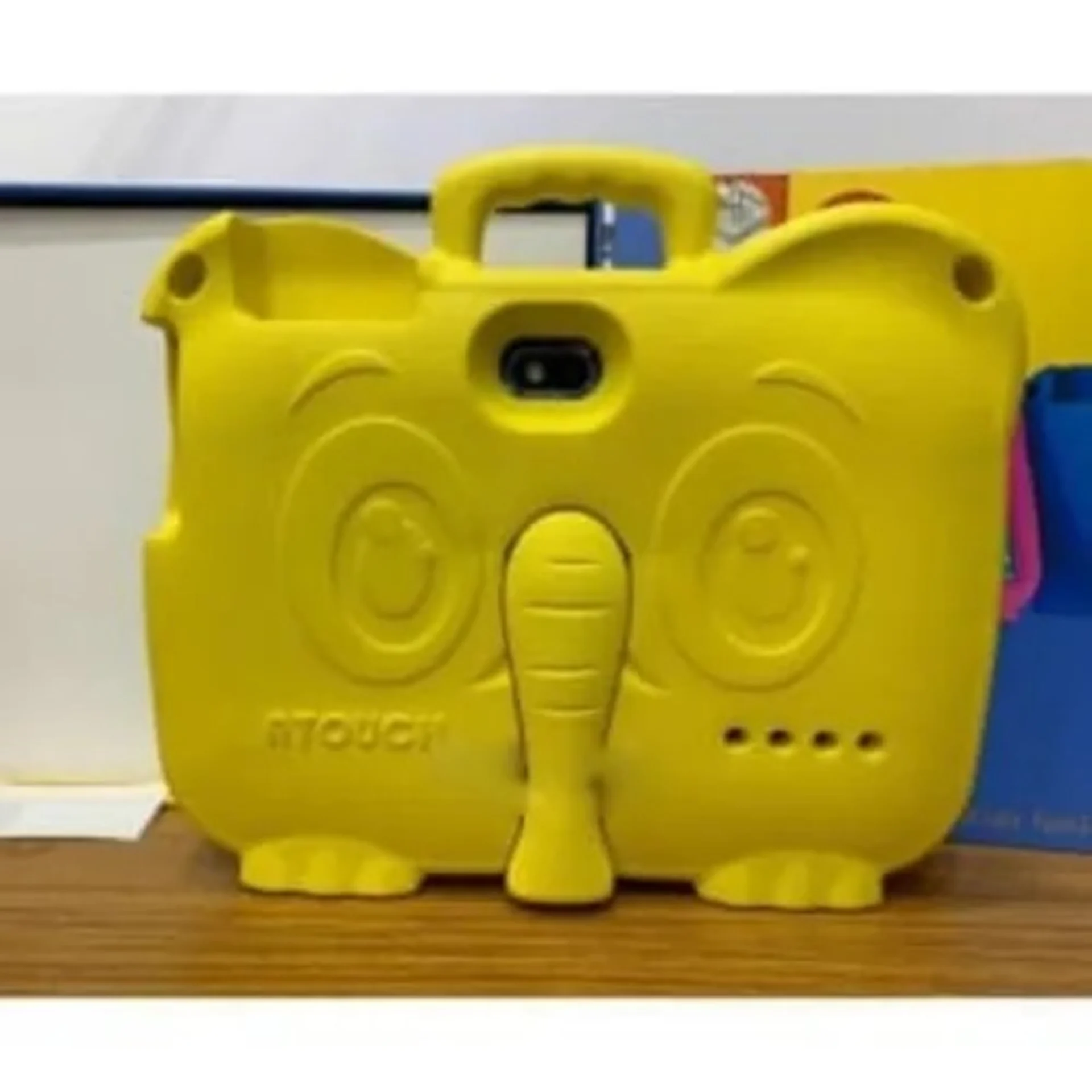 Atouch Kt4 Kids Tablet Pc With Free Gifts – 7″ – 128GB ROM – 6GB RAM – Wifi – 4000mAh – Yellow