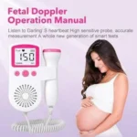Portable Fetal Doppler / Baby Heartbeat Monitor