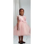 Peach Children Dress