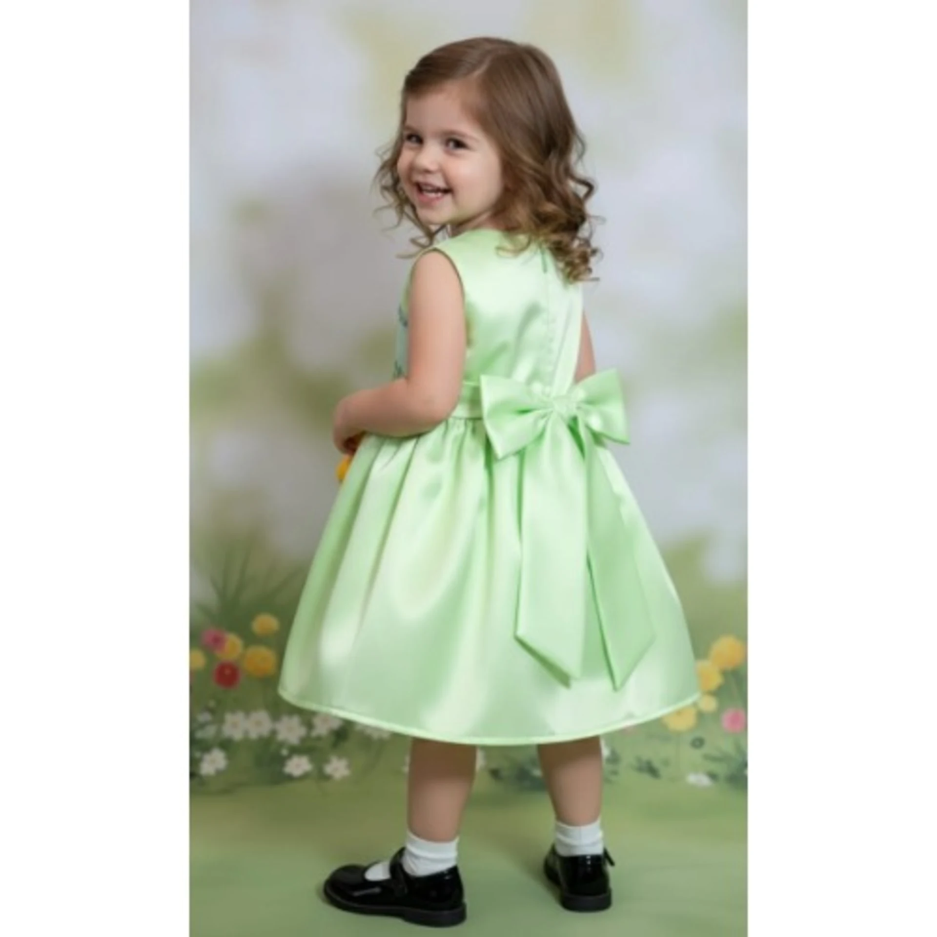 Green Children Dress