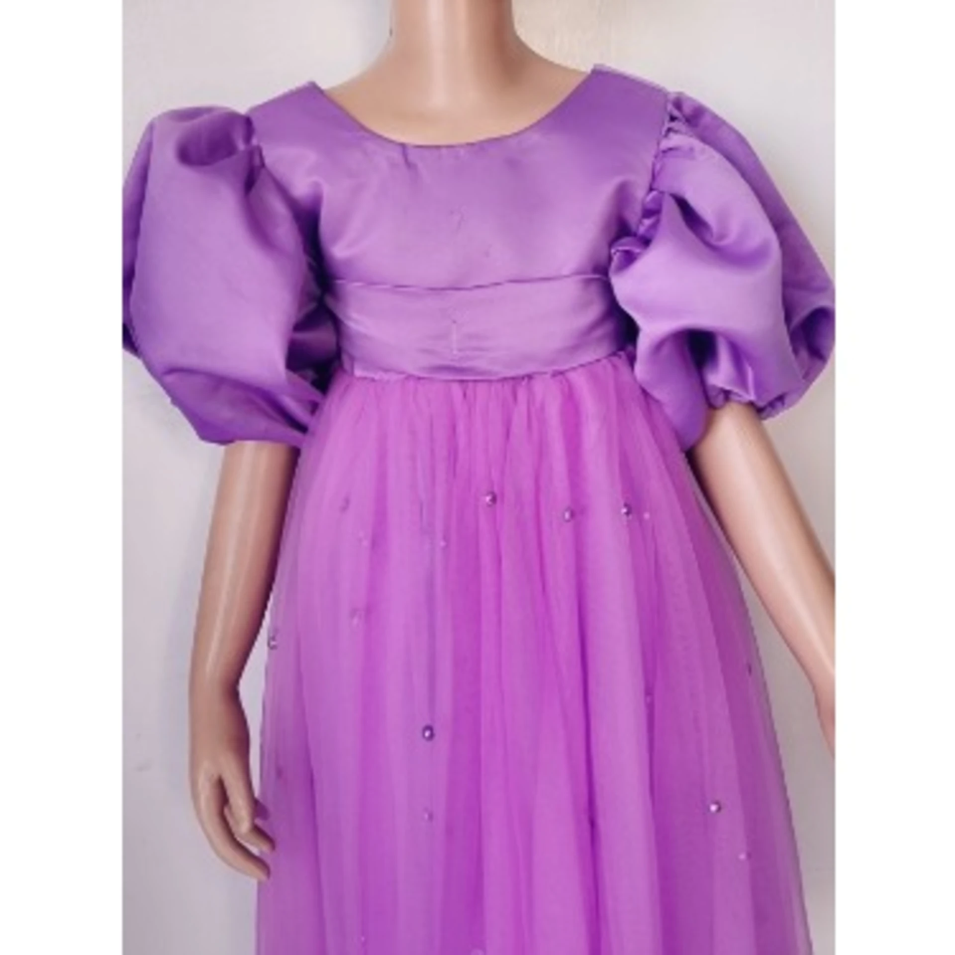 Lilac Girl Princess Dress