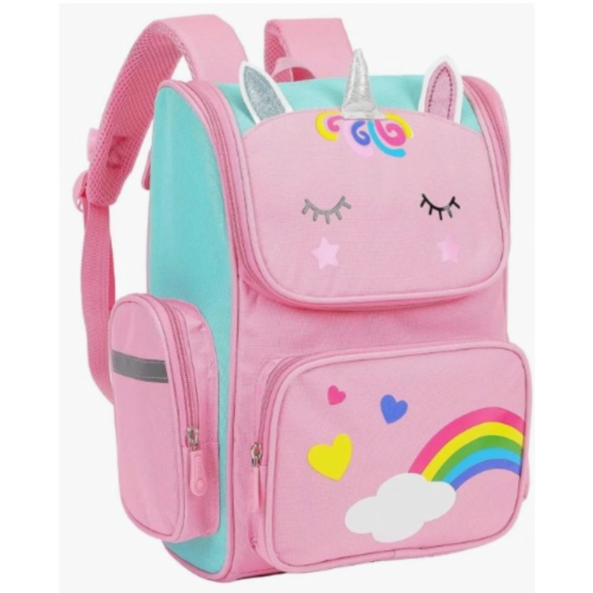 Unicorn School Backpack – Pink