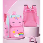 Unicorn School Backpack – Pink
