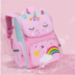 Unicorn School Backpack – Pink