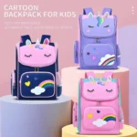 Large Unicorn Backpack- Blue