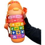 Spin Fun Insulated Mathematics Vacuum Kids Water Bottle -orange Colour