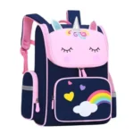 Large Unicorn Backpack- Blue
