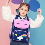 Large Unicorn Backpack- Blue