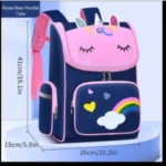 Large Unicorn Backpack- Blue