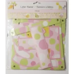 It’s A Girl Letter Banner – Multicolor – 7ft / 213cm