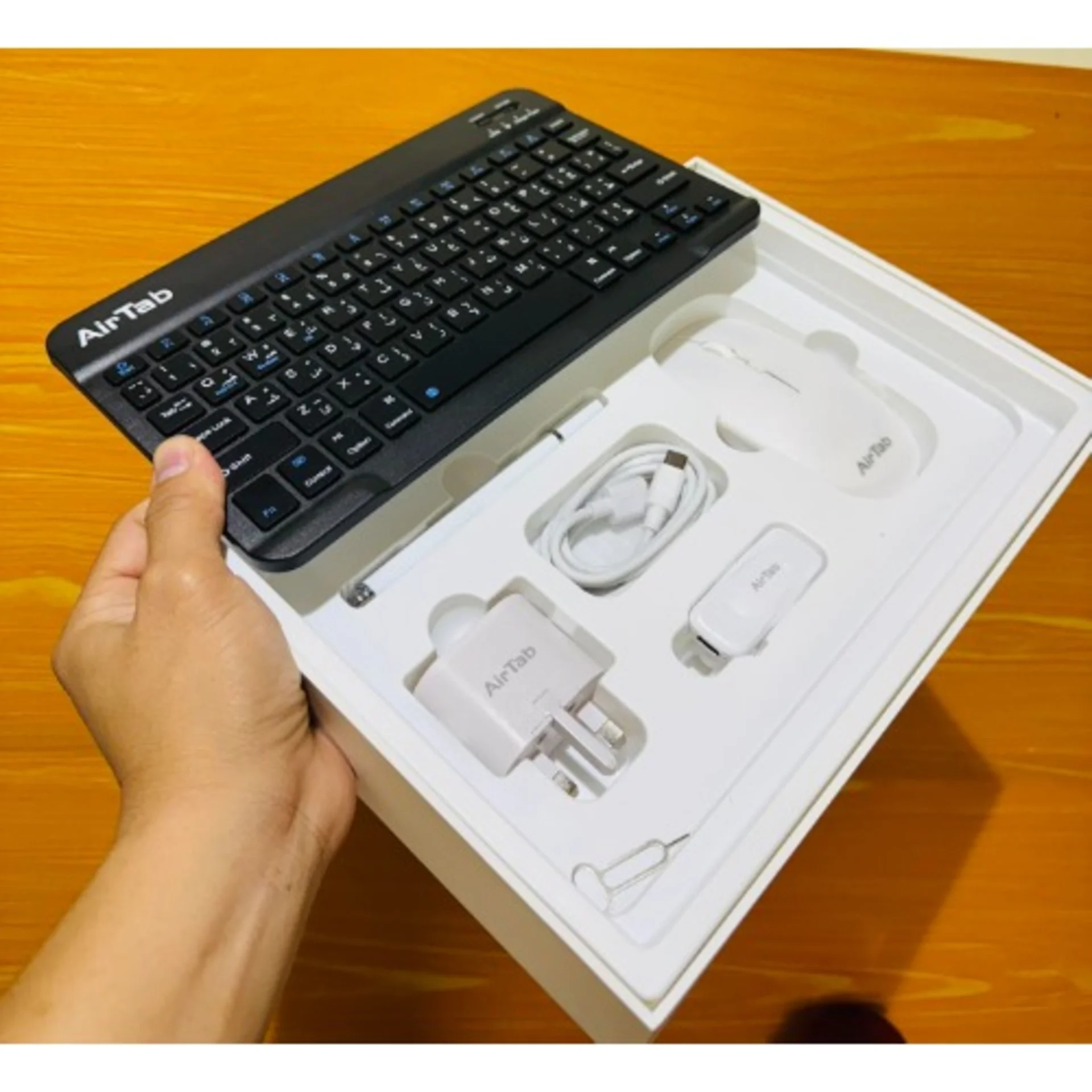 AirTab S10 Ultra 5G Tablet with Keyboard – 10.1″ – 1TB ROM – 16GB RAM – Dual SIM – 10000mAh