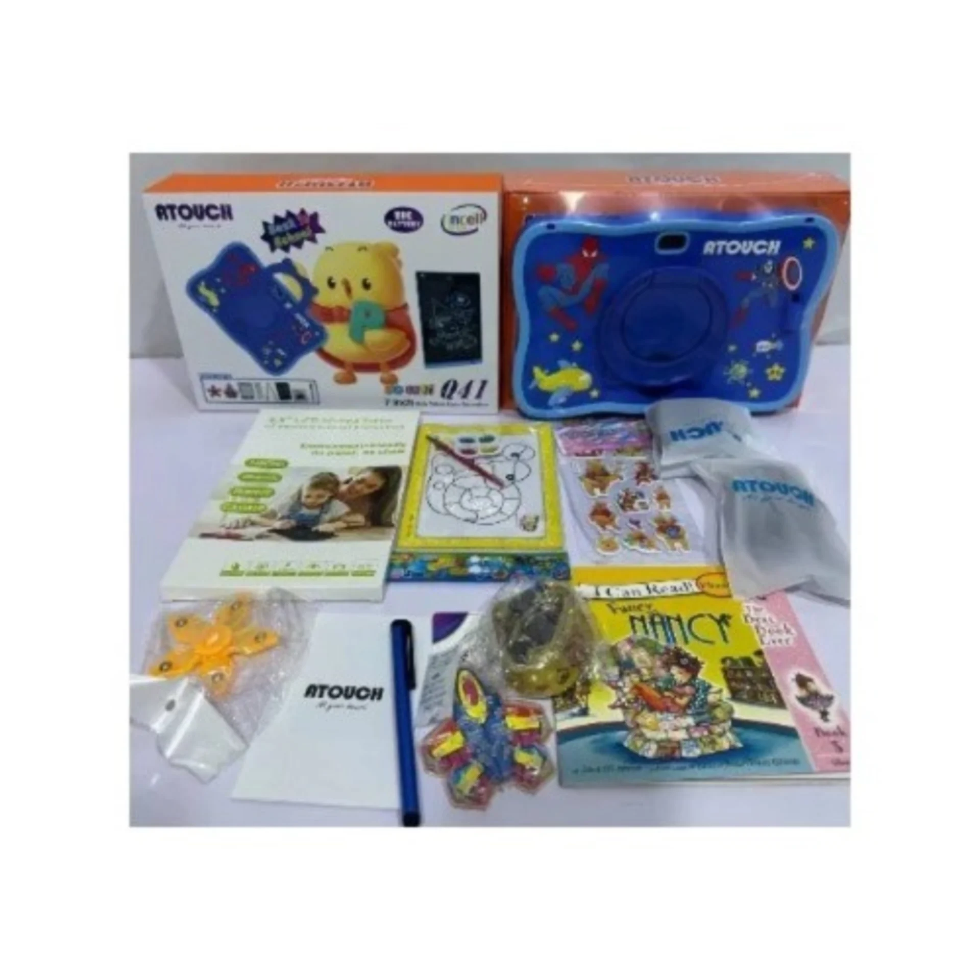 Atouch Q41 8GB RAM- 256GB ROM- Pre Installed Kids Educational Tablet