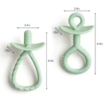 Itzy Ritzy 2pk Pre-feeding Teether Tools – Mint Green