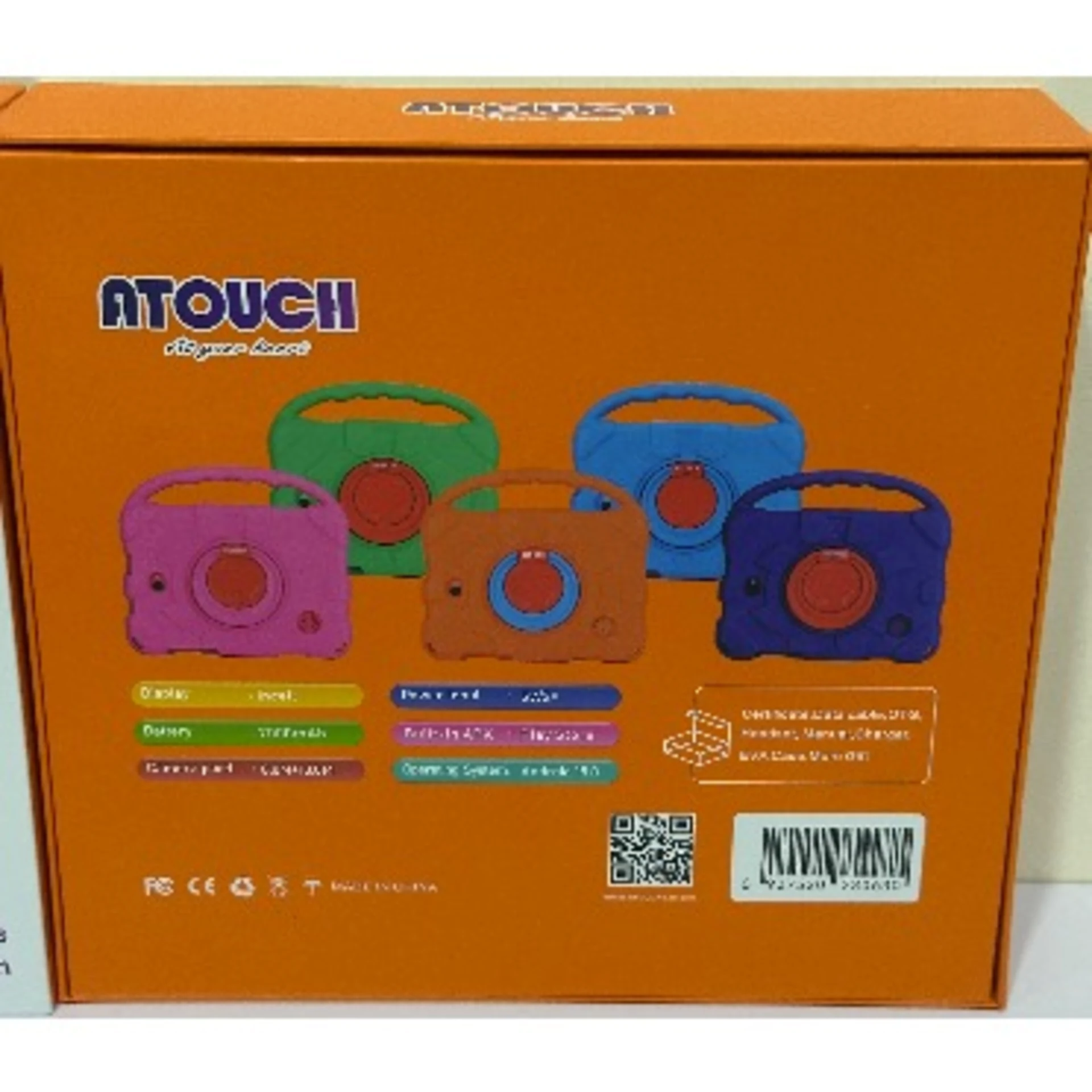 Atouch Kc66 Pro 8gb Ram 256gb Rom Dual Sim Children’s Educational Tablet 7.85 Inches- Pink