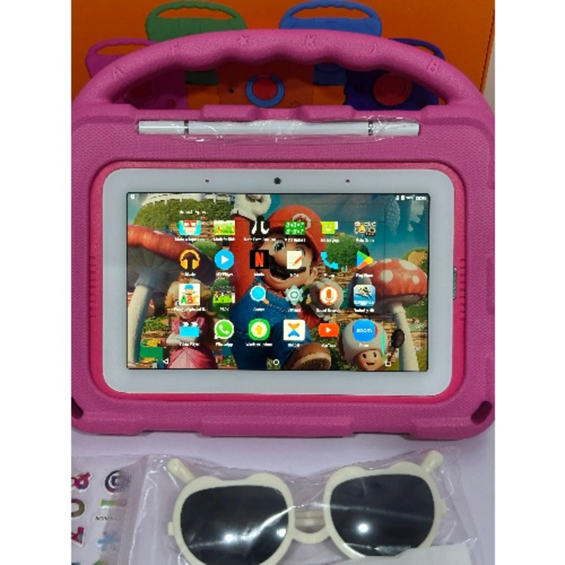 Atouch Kc66 Pro 8gb Ram 256gb Rom Dual Sim Children’s Educational Tablet 7.85 Inches- Pink