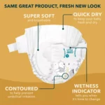 ASDA Little Angels Diapers Size 2 – Jumbo