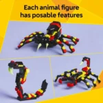 LEGO Creator 3 In 1 Wild Animals 31159 Surprising Spider Toy – 153 Pieces