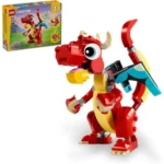 LEGO Creator 3-in-1 Red Dragon 31145 Toy – 149 Pieces
