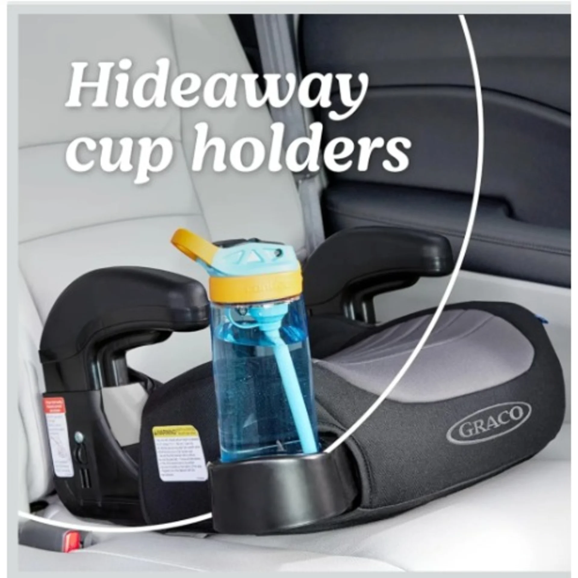 Graco Turbo Booster 2.0 Backless Booster Seat – Black