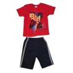 Boys’ Set – Red & Black