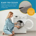 Everbeaming Baby Cot Foam Mattress _ 0yr – 3yrs_ White_ 38″ X 24″