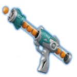 Air Power Shooting Gun Game Set Soft Eva Balls Moving Shooting Target Blaster