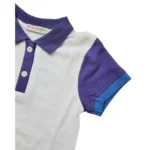 Vibrant Multicolour Polo Top Girls