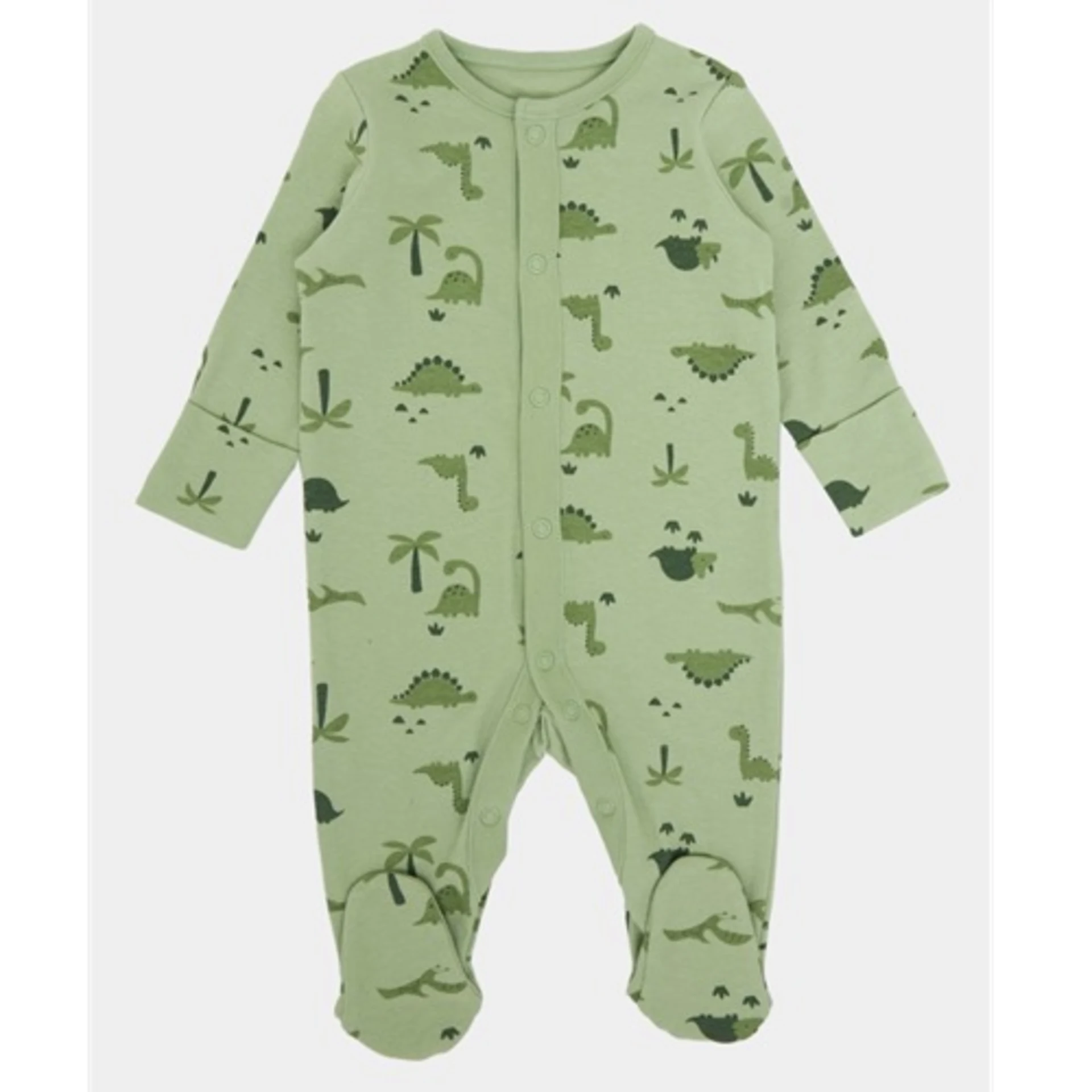 Dunnes Baby Boys Cotton Sleepsuits – 3 Pack