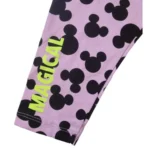 Girls Leggings – Purple And Black