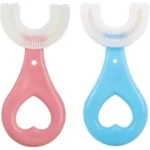 U Shaped Training Toothbrush For Kids – 2 Pcs