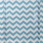 Deluxe Nursery Chevron Changing Mat – Turquoise