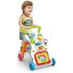 Music Baby Walker With Leaning Toys – Big Size
