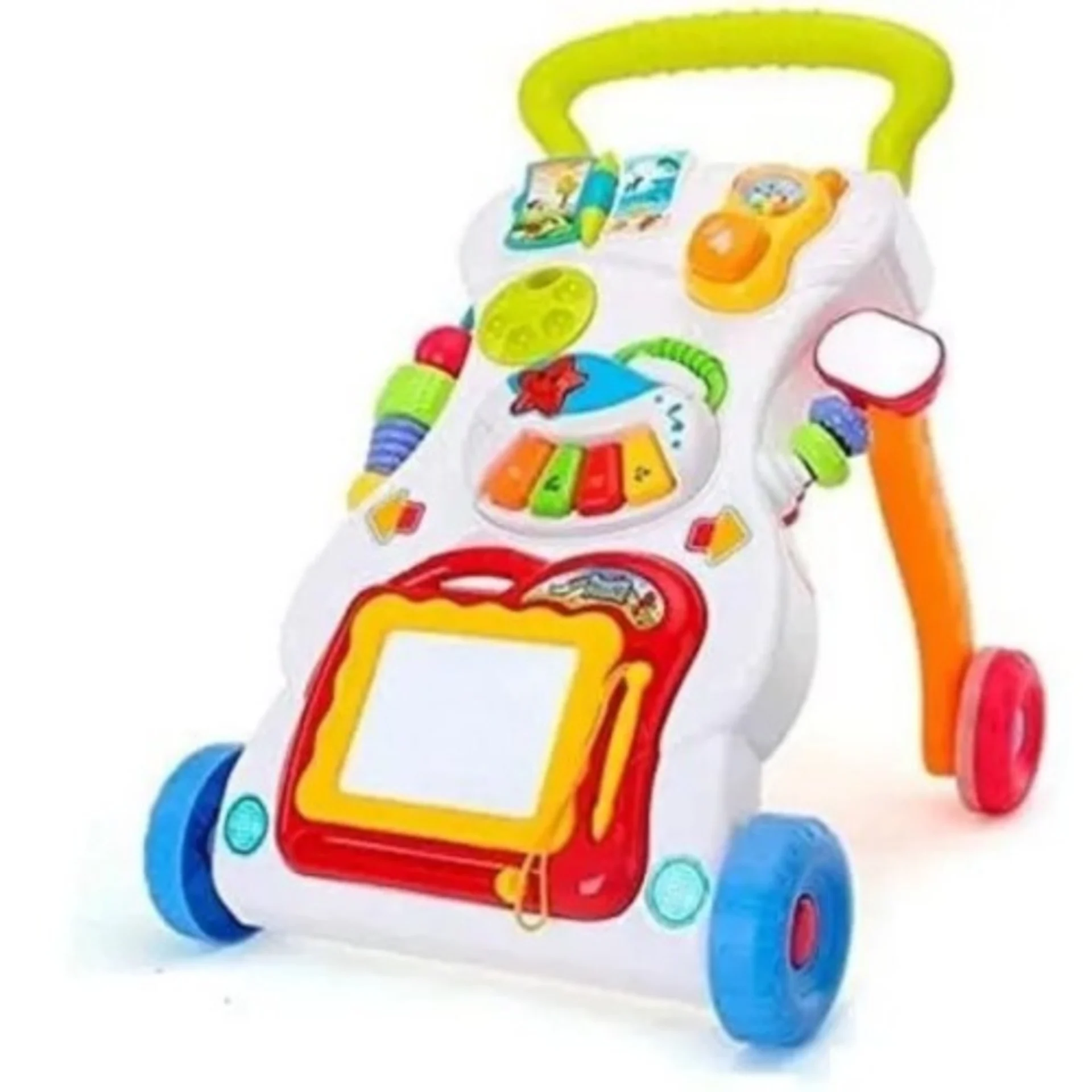 Music Baby Walker With Leaning Toys – Big Size