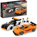 Lego Speed Champions Mclaren Solus Gt & Mclaren F1 Lm 76918 2 Iconic Race Car Toys-581pieces