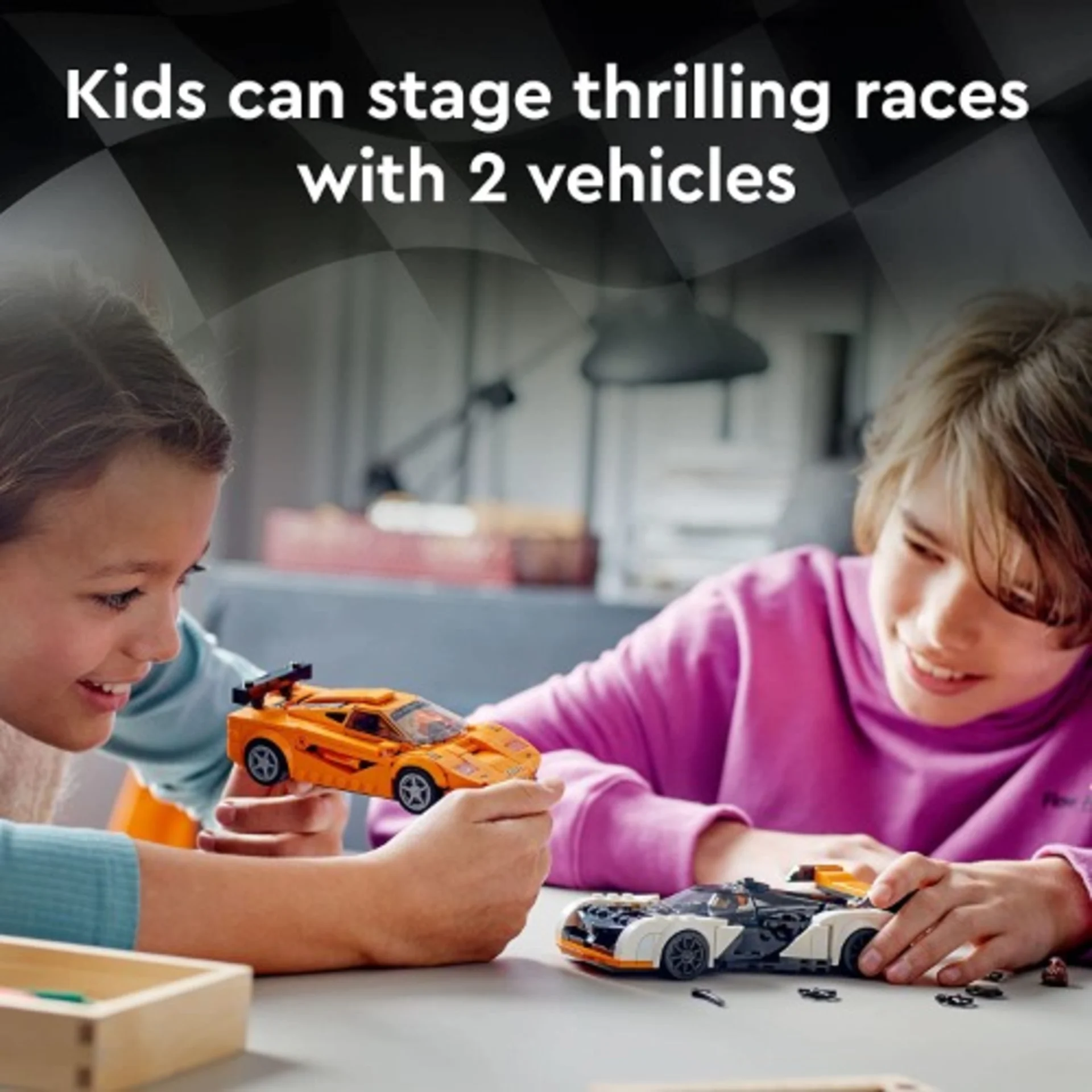 Lego Speed Champions Mclaren Solus Gt & Mclaren F1 Lm 76918 2 Iconic Race Car Toys-581pieces