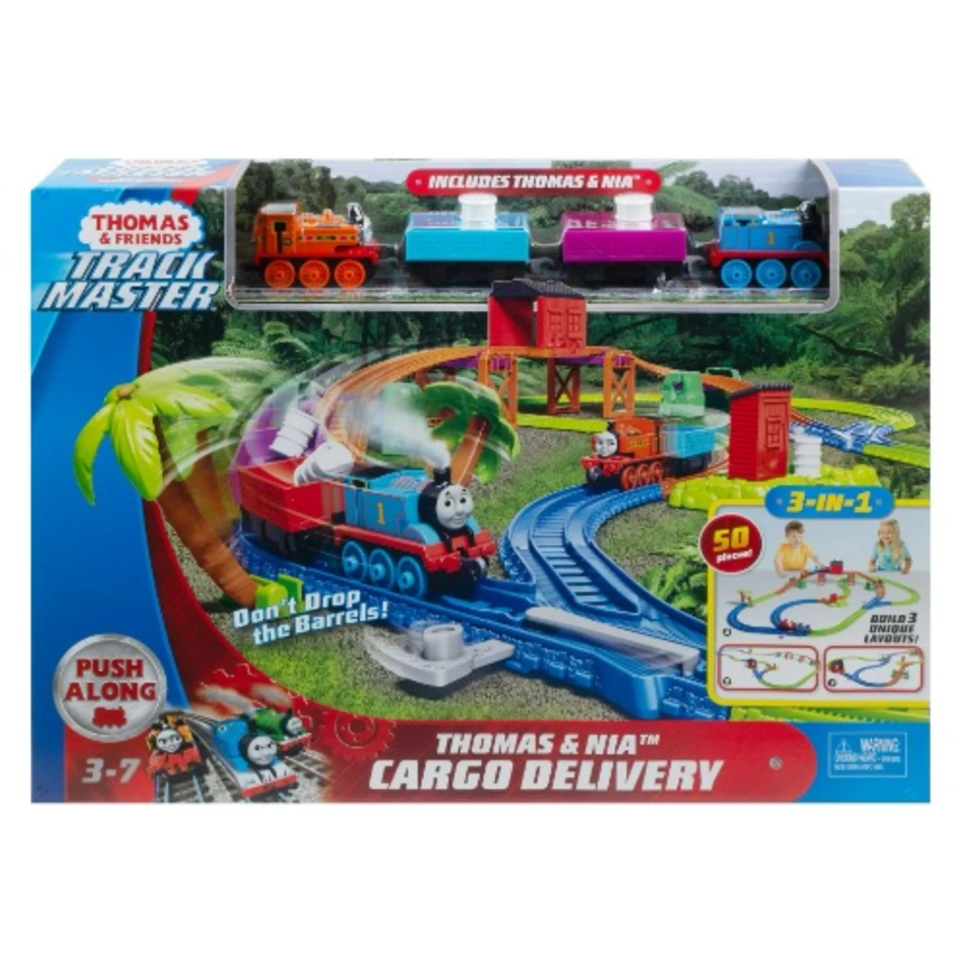 Thomas & Friends Trackmaster + Thomas & Nia Cargo Delivery