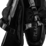 Infant Covered Toddler Girls Shoe- Black