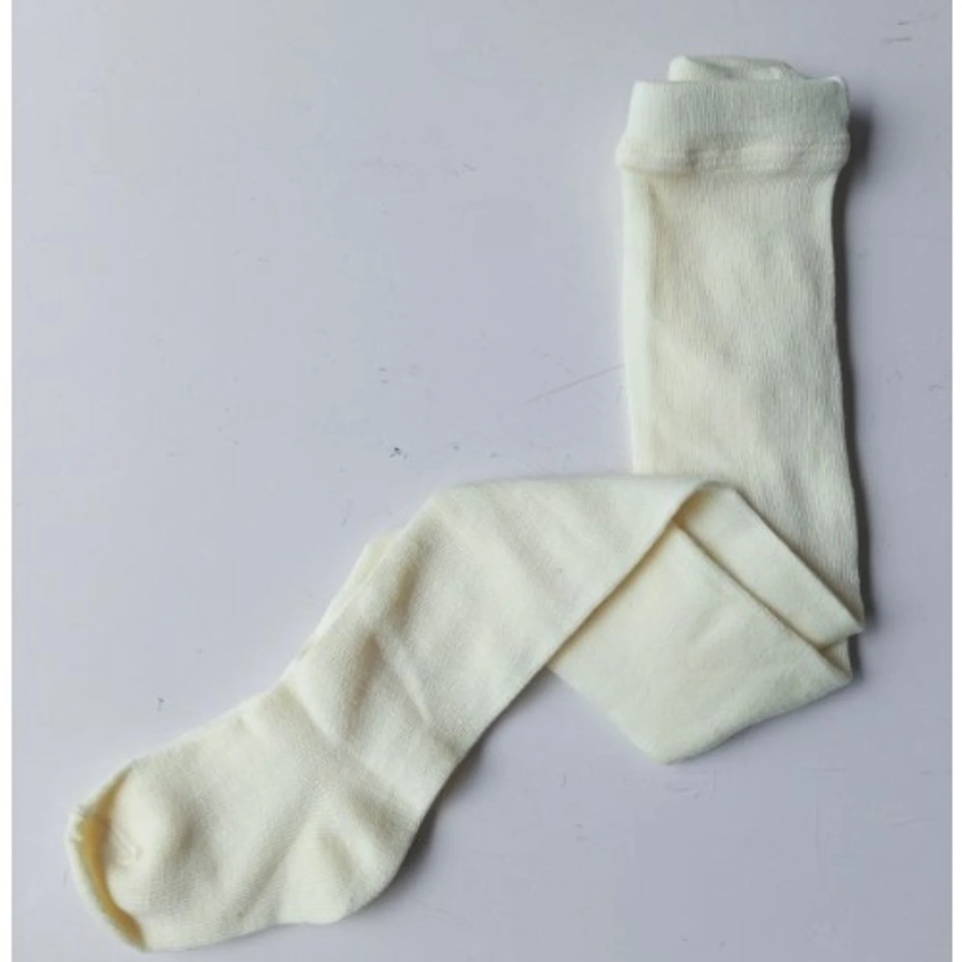 Cotton Soft Tight Popsocks -cream