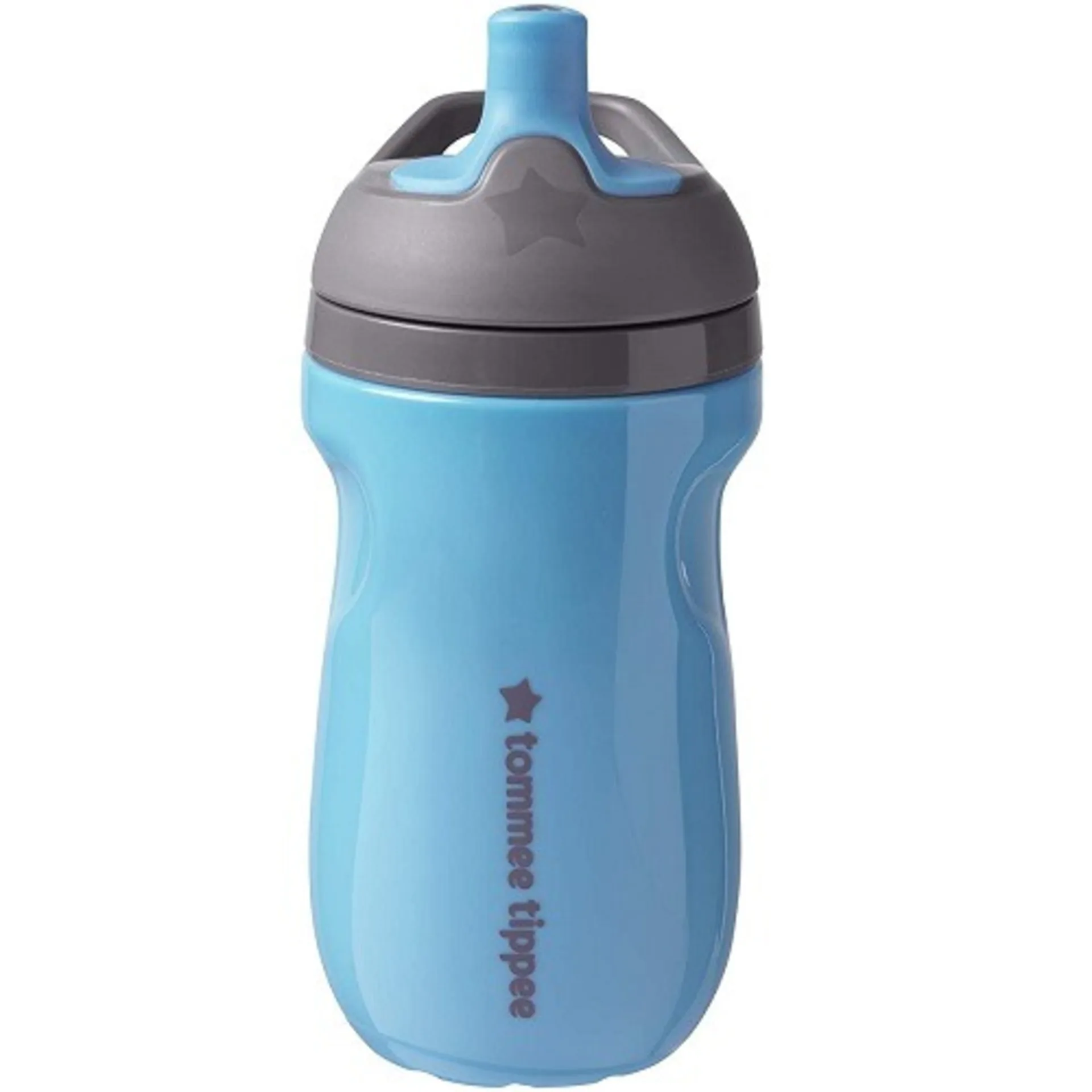 Tommee Tippee Insulated Sportee Toddler Water Bottle Sippy – Blue – 266ml