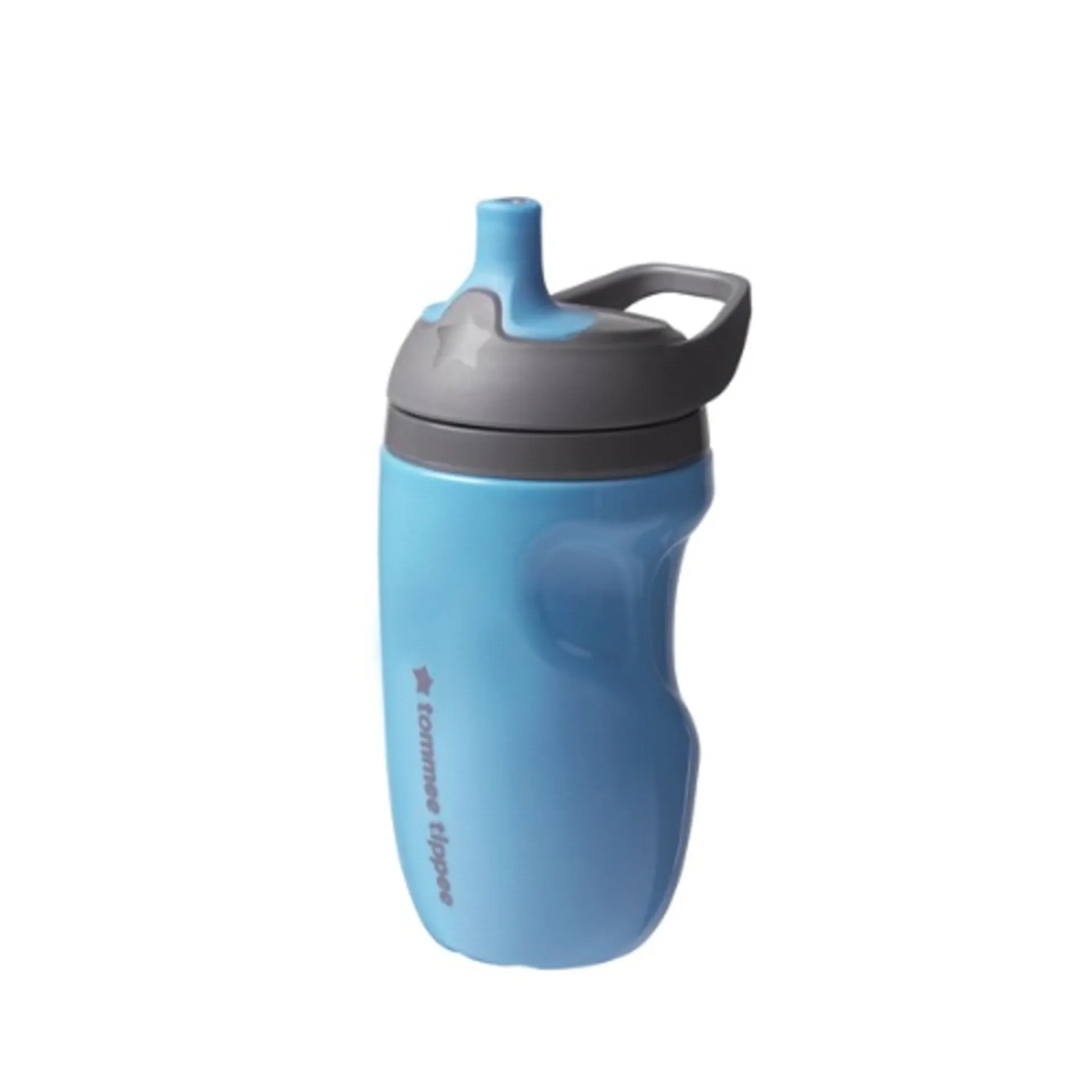 Tommee Tippee Insulated Sportee Toddler Water Bottle Sippy – Blue – 266ml