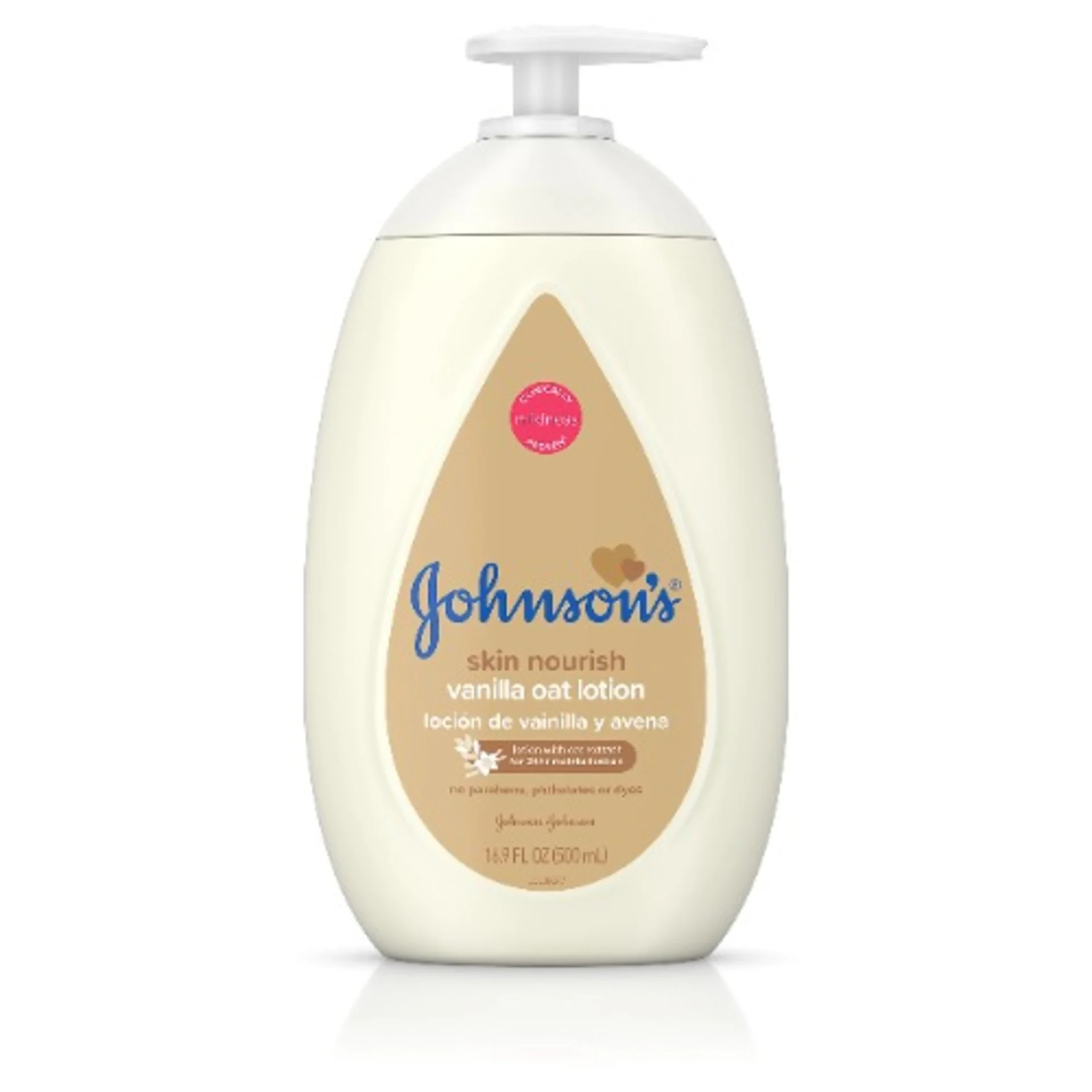 Johnson’s Skin Nourish Vanilla Oat Lotion – 500ml