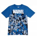 Marvel The Avengers Boys Exclusive Team 2 Tone Graphic T-shirt Top