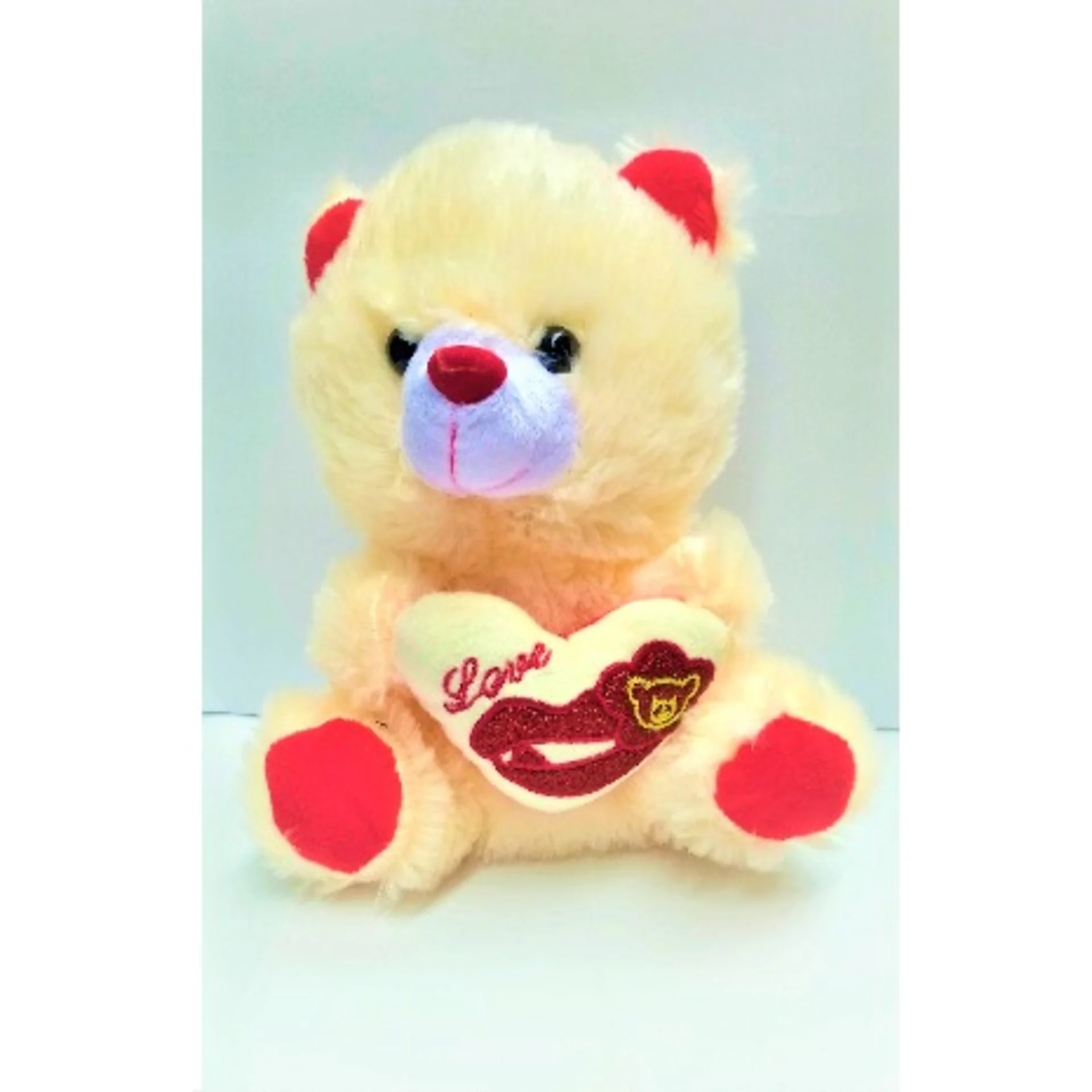 Love Teddy Bear – White