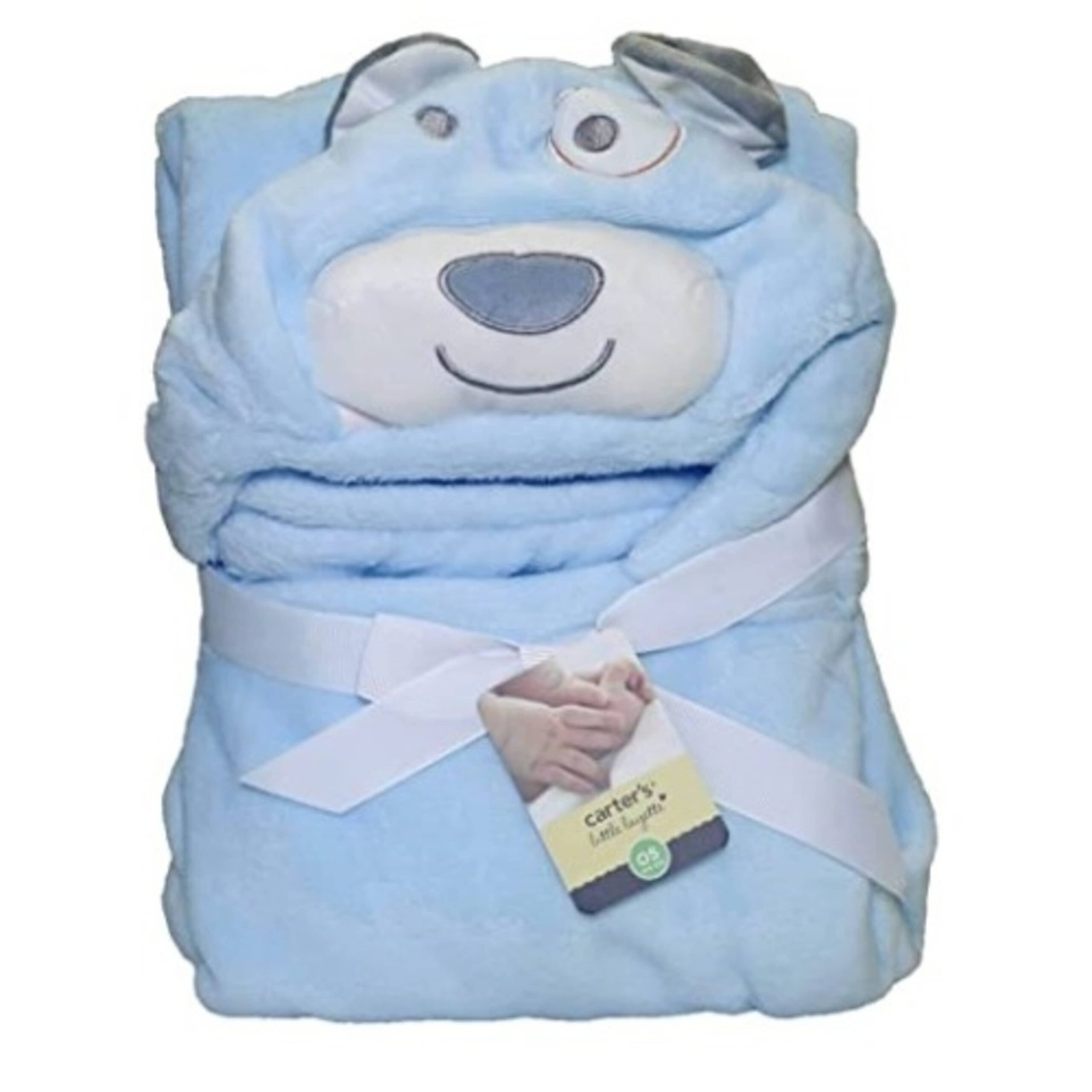 Carter’s Soft Baby Blanket & Wrap – Blue